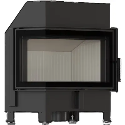 Kominek KRATKI ZIBI ECO 9,9 kW Ø 180 narożny lewy