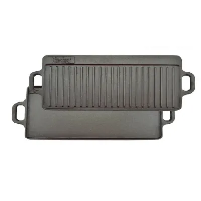 Patelnia dwustronna żeliwna 51x24cm
