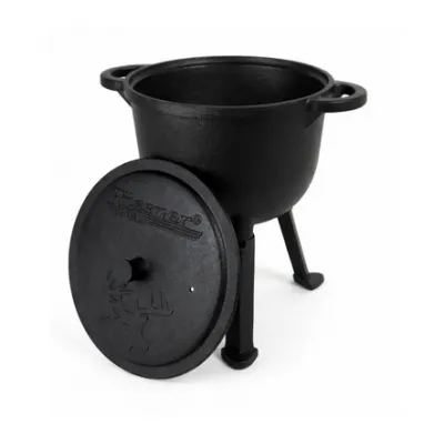 Kociołek żeliwny myśliwski 5L bez uchwytu