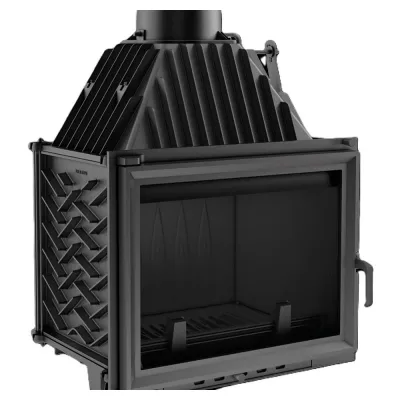 Kominek powietrzny żeliwny KRATKI ZUZIA 15 kW Ø 150