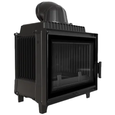 Kominek powietrzny żeliwny KRATKI FRANEK DECO 12 kW Ø 200