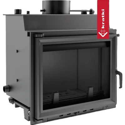 Kominek z płaszczem wodnym KRATKI MAJA 8 kW Ø 180