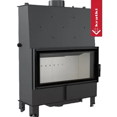 Kominek z płaszczem wodnym KRATKI LUCY 20 kW Ø 200