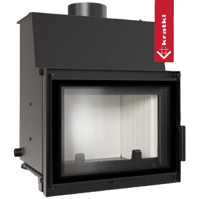 Kominek z płaszczem wodnym KRATKI ZUZIA DECO 12 kW Ø 200