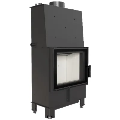 Kominek z płaszczem wodnym KRATKI LUCY 12 kW Ø 200